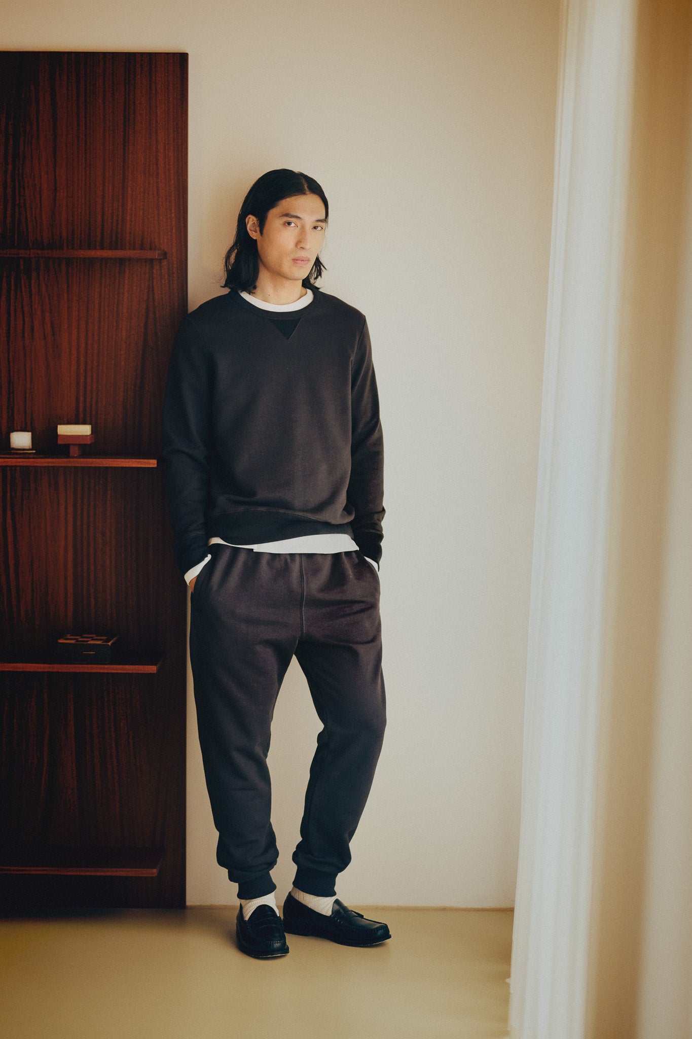 Merz b. Schwanen Lightweight Raglan Sweatshirt
