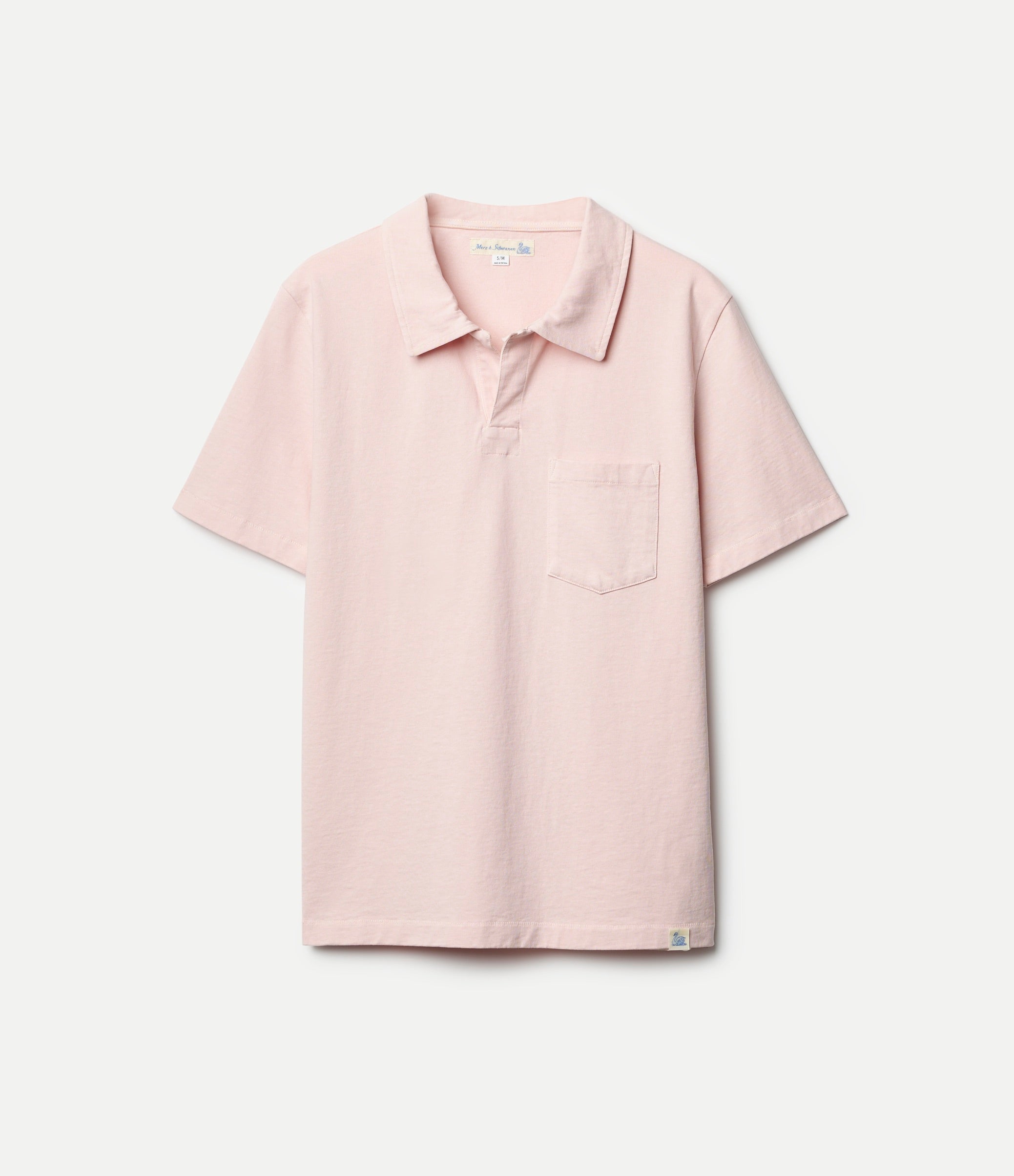 Merz b. Schwanen Classic Cotton Jersey Polo Shirt