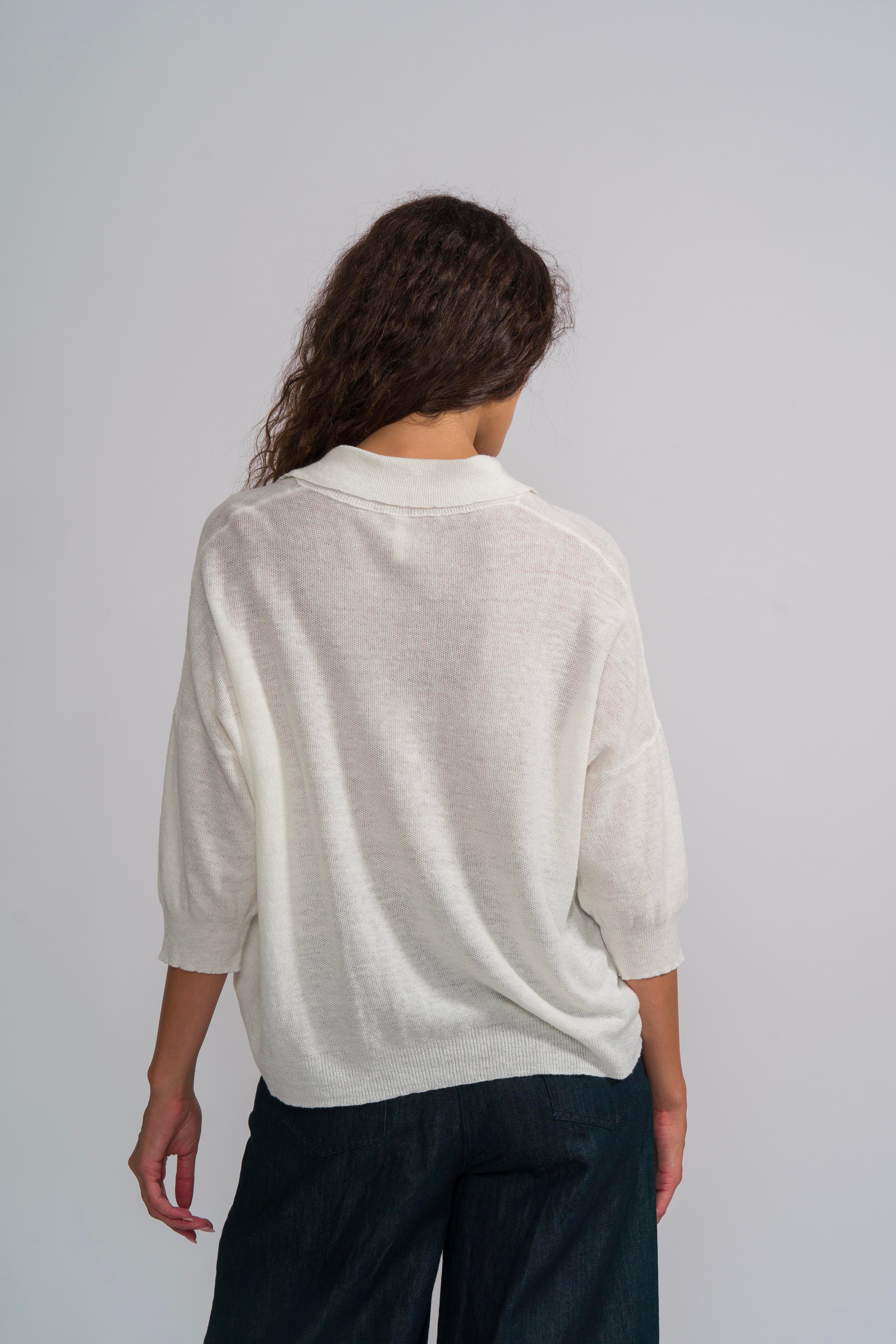 MJ Watson Linen Polo