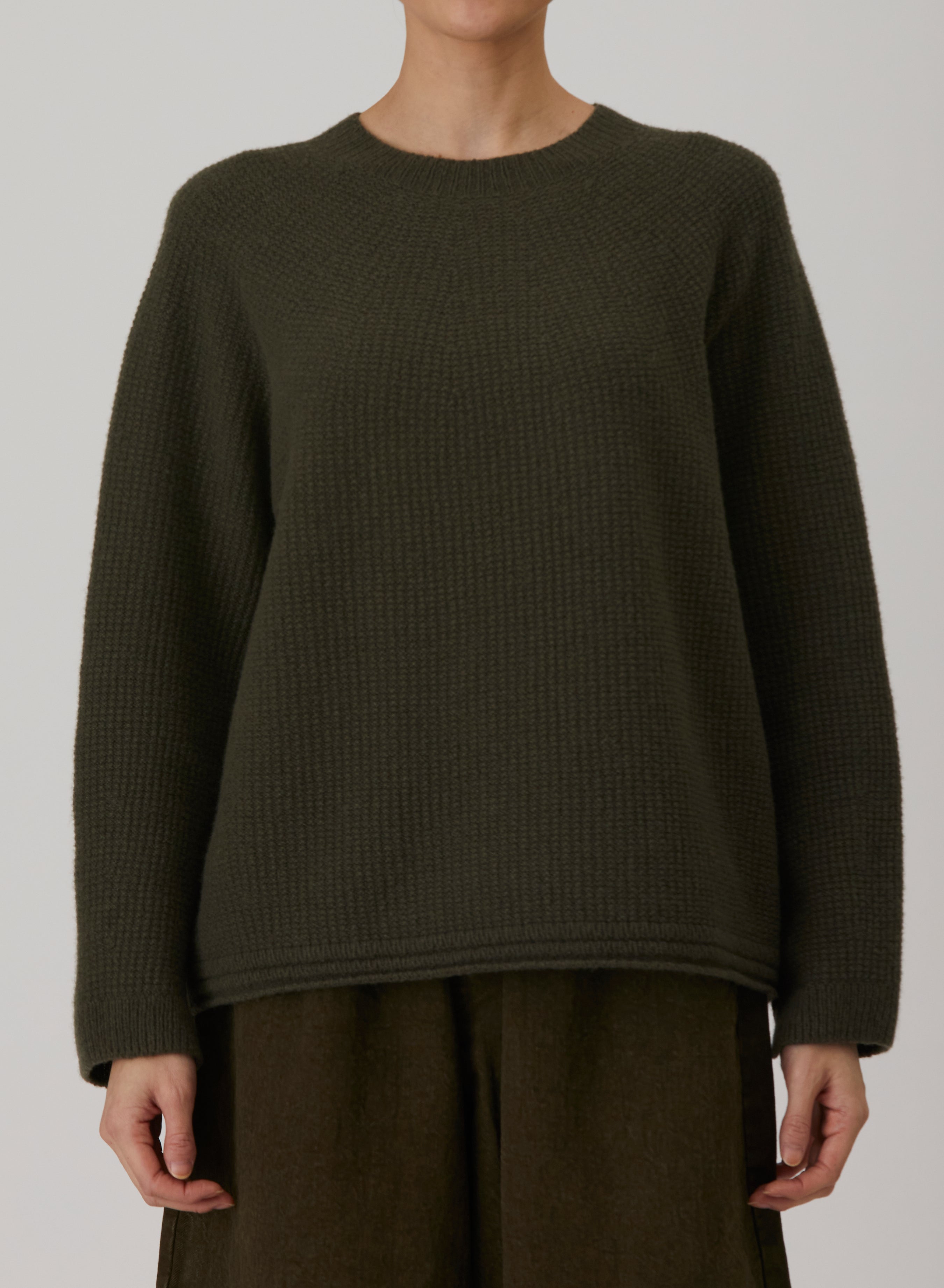 Pas de Calais Patterned Crewneck Pullover