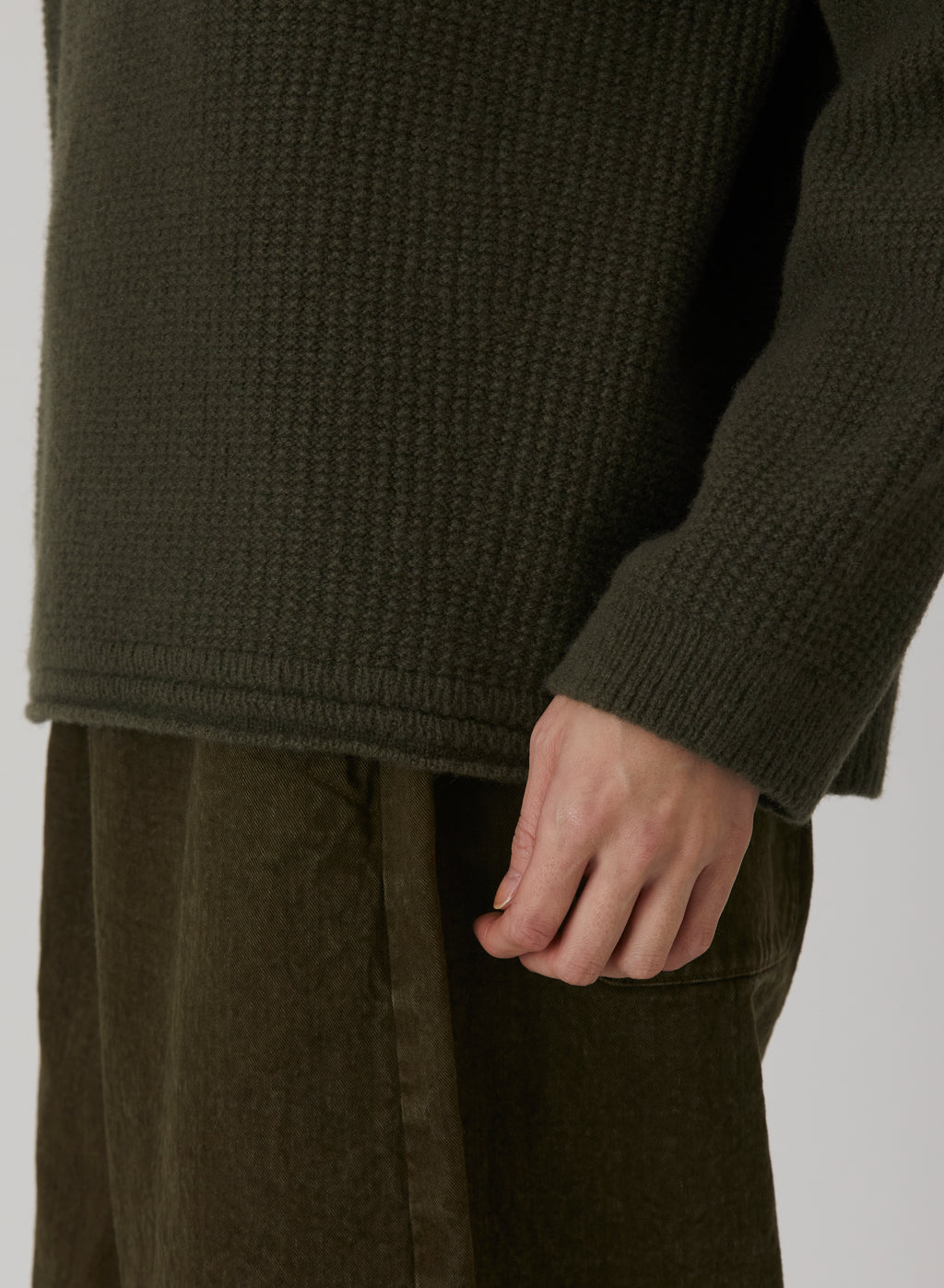 Pas de Calais Patterned Crewneck Pullover