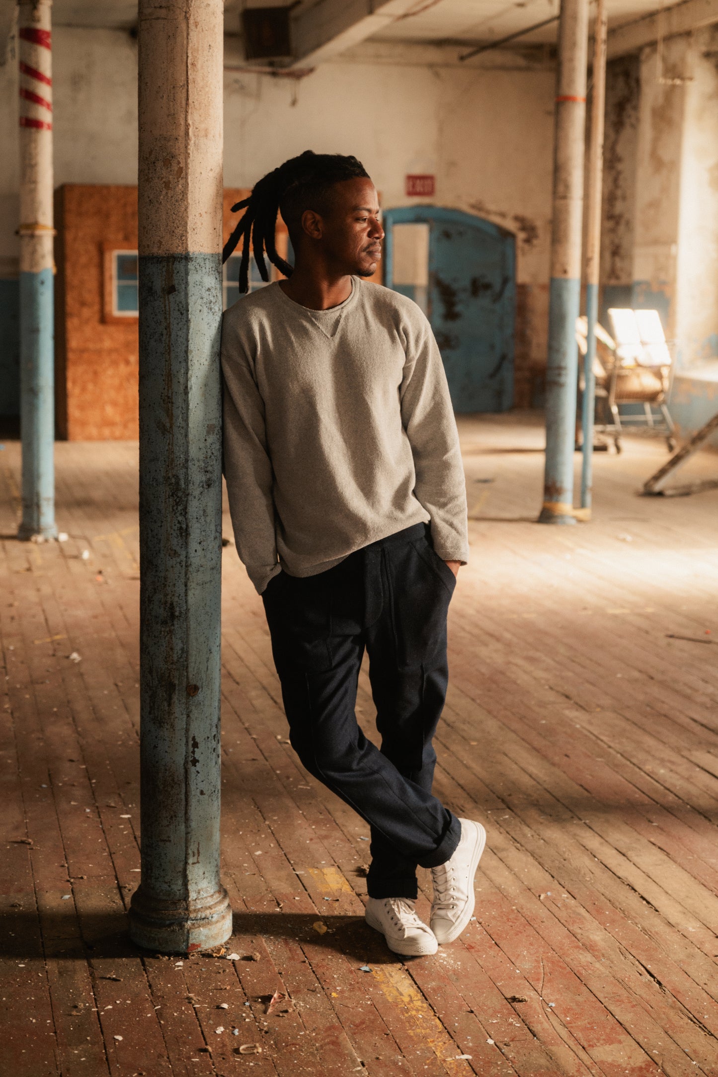 Warren Men's Ringer Sweater