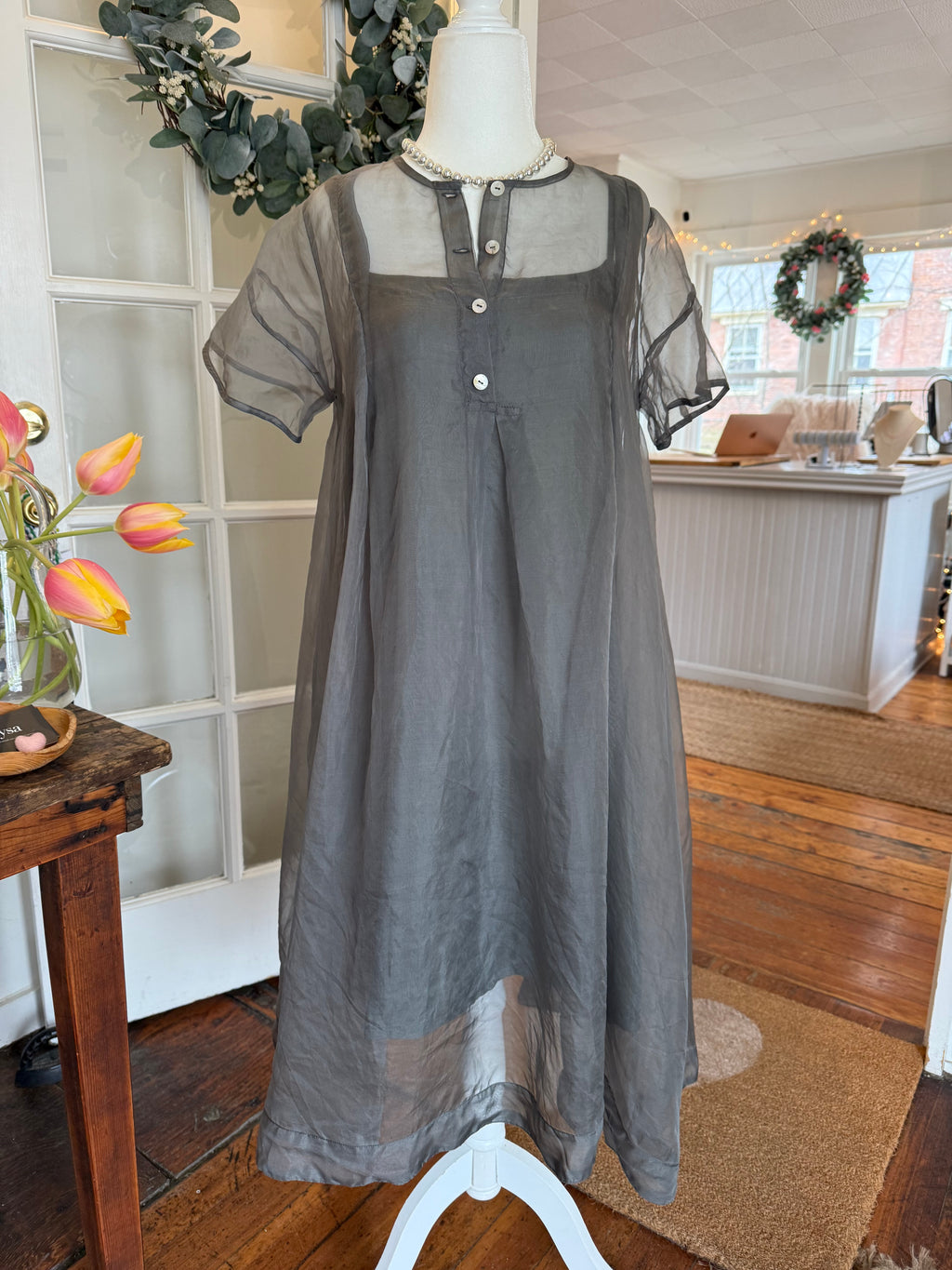 Sula Organza Dress