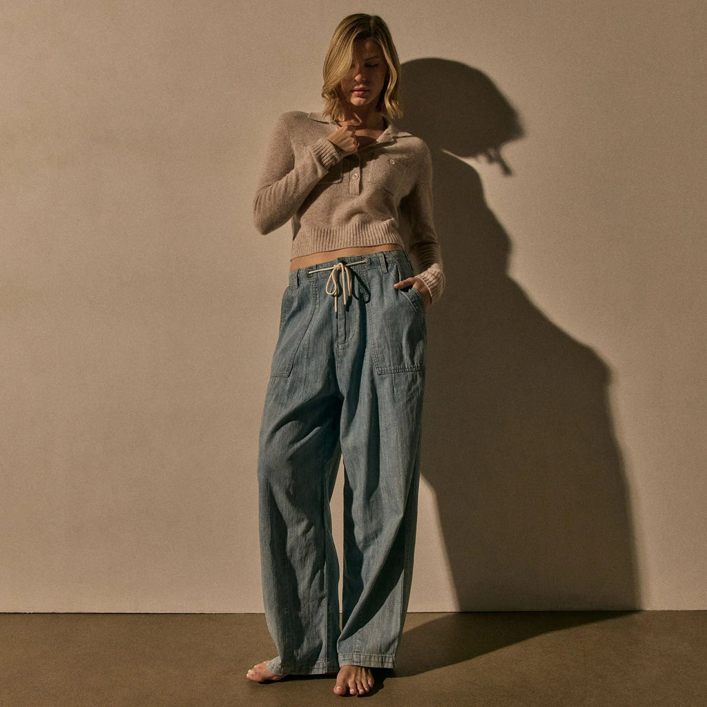James Perse Denim Military Pants