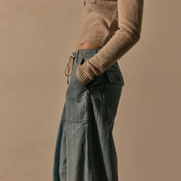 James Perse Denim Military Pants