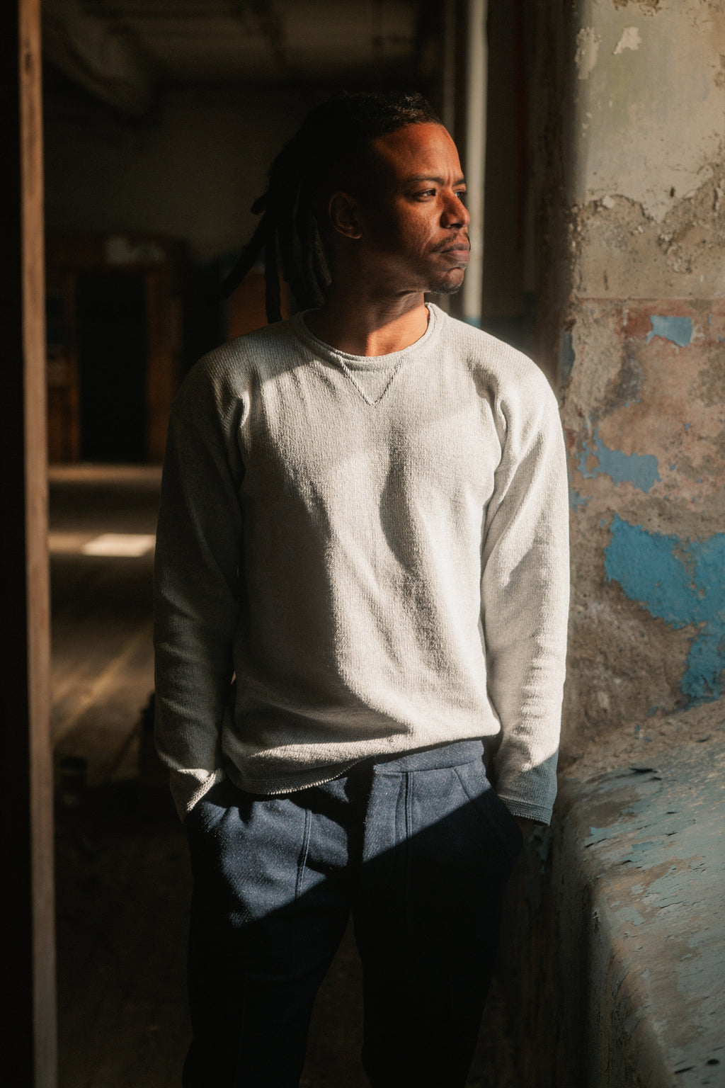 Warren Men's Ringer Sweater