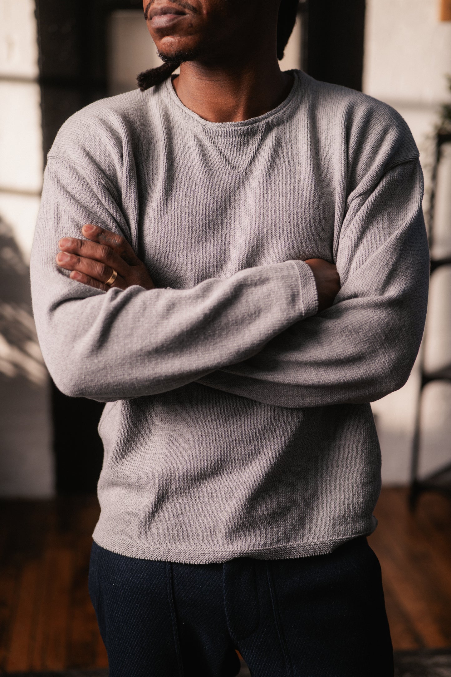 Warren Men's Ringer Sweater