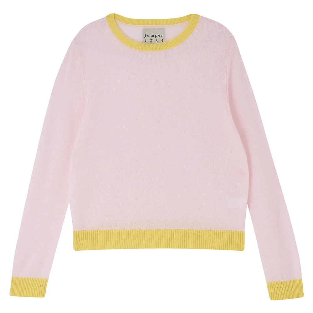 Jumper 1234 Cashmere Contrast Crew