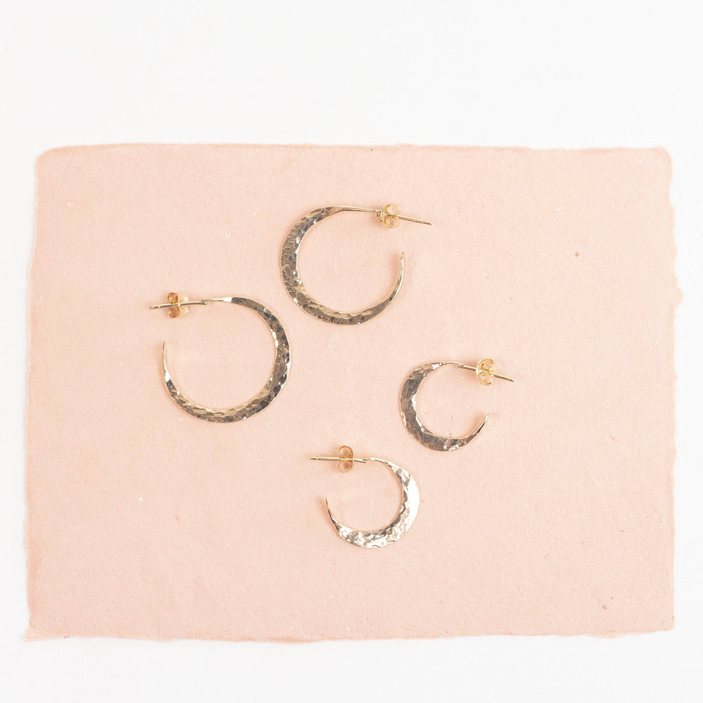 Mark Ehrmann Custom Hoops in Gold