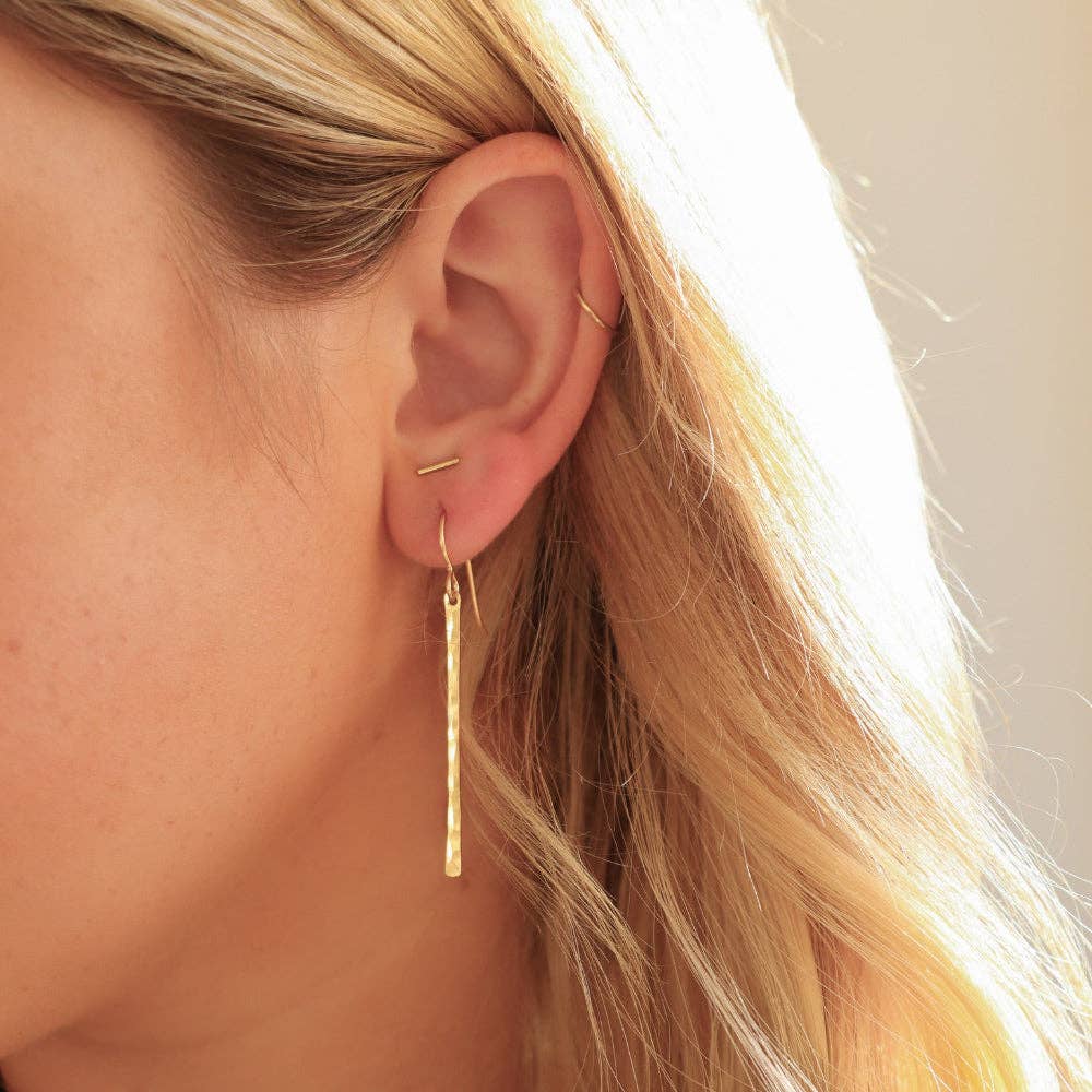 Token Matchstick Earrings