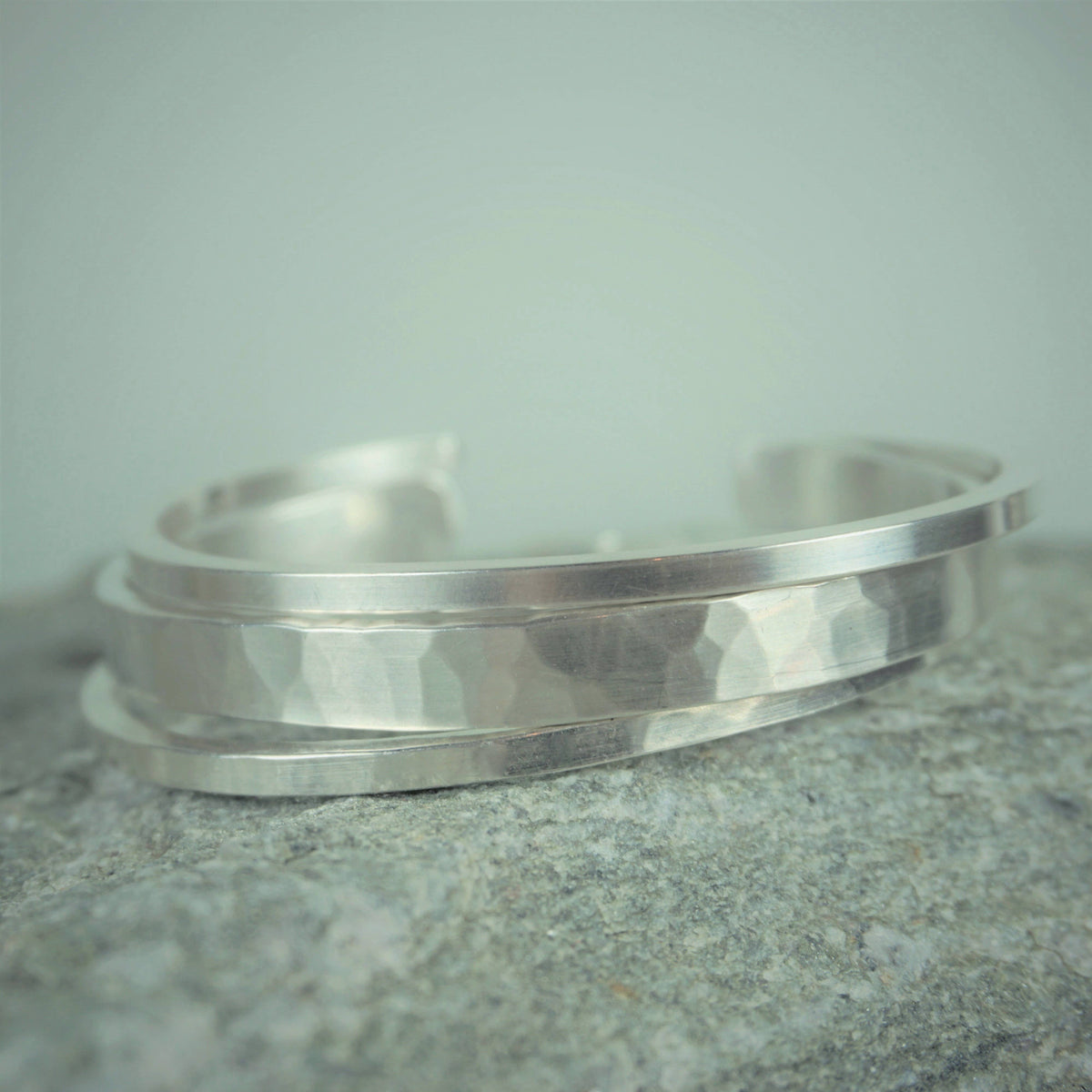 Elle DeVisme Sterling Silver Cuff Set