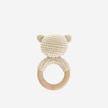 The Blueberry Hill Cotton Bear Rattle