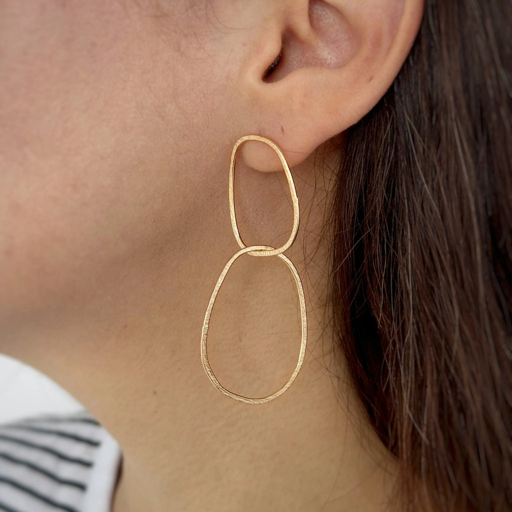 Shepherd's Run Skipping Stone Earrings