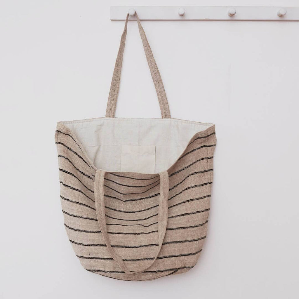 Will & Atlas Natural Striped Chloe Bag