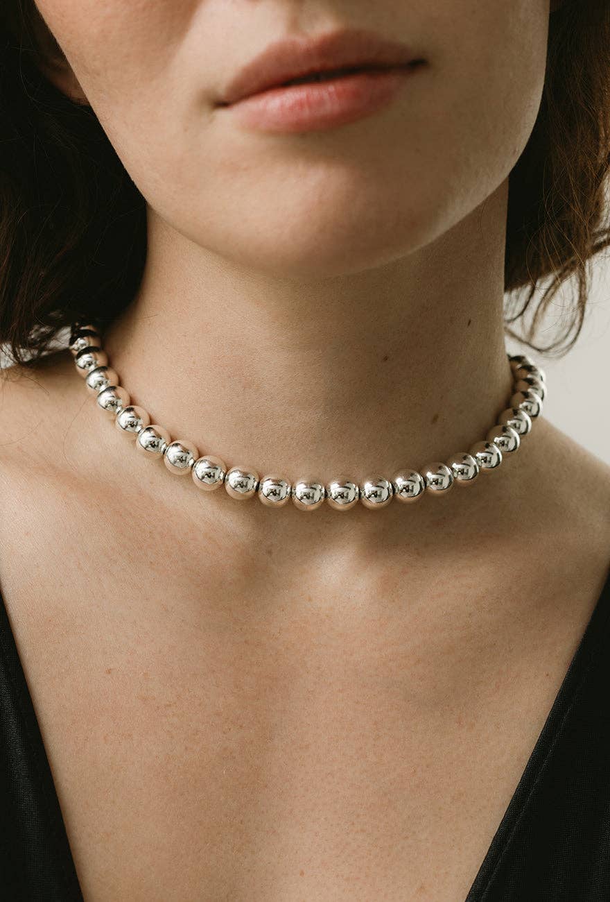 Maslo Silver Senna Necklace