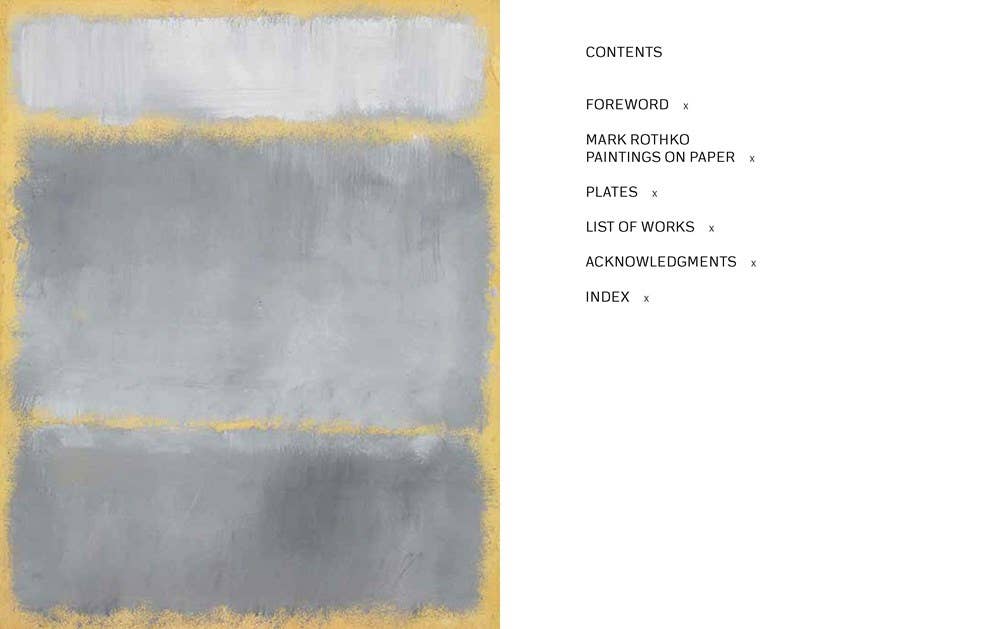 Mark Rothko: Paintings on Paper