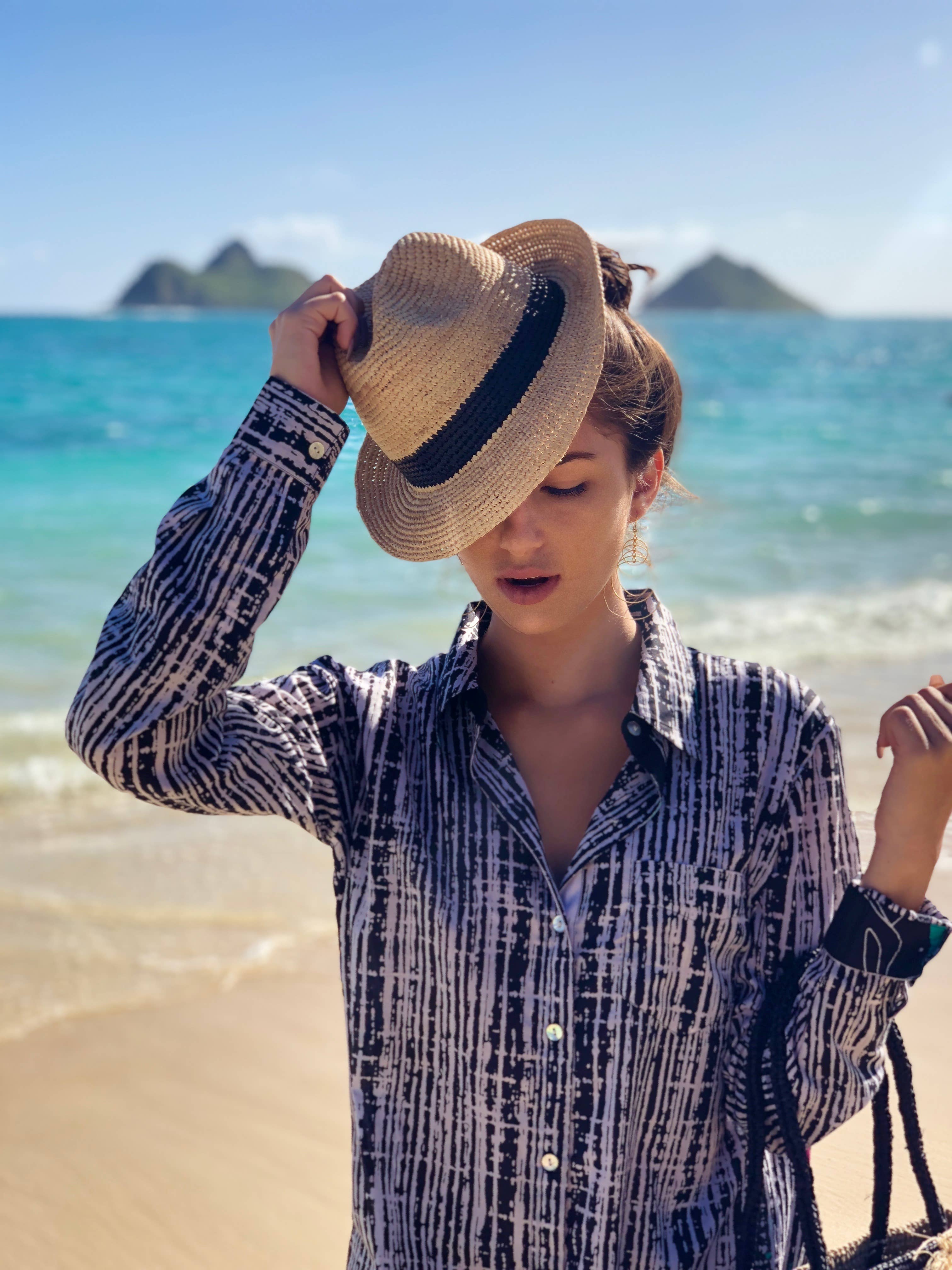 Shebobo Crochet Fedora