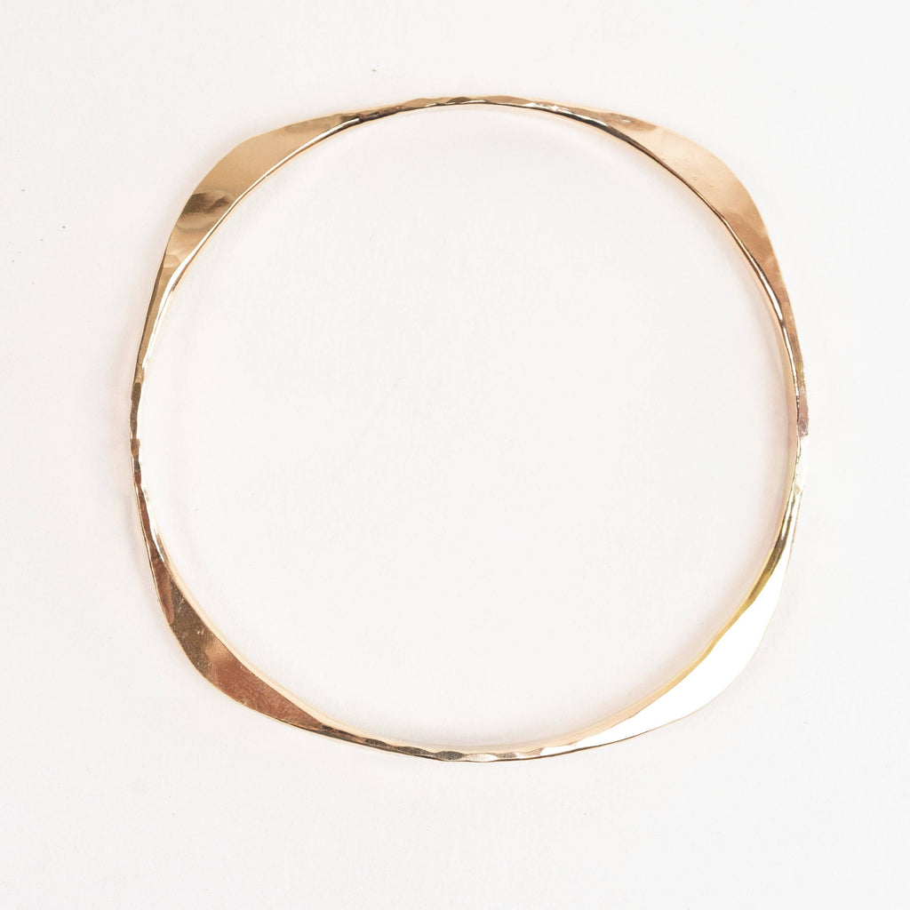 Mark Ehrmann Custom Bangle Bracelet in Gold