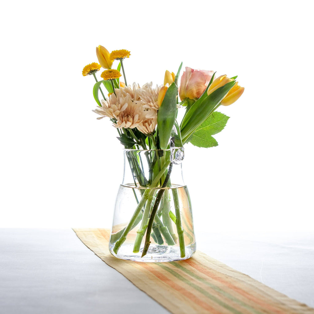 AO Glass Bloom Tote Vase