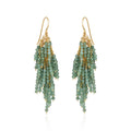 Mabel Chong Emerald Firecracker Earrings