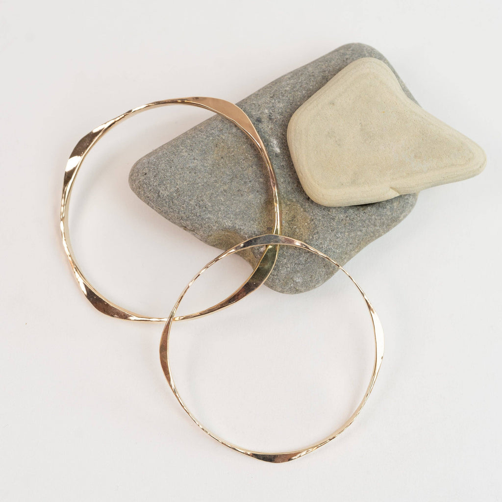 Mark Ehrmann Custom Bangle Bracelet in Gold