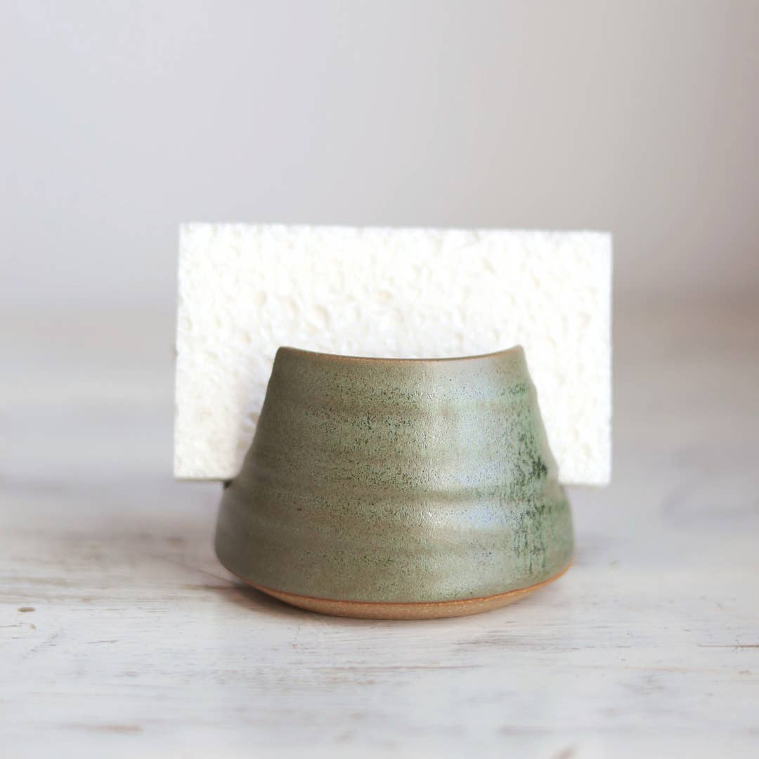 Gravesco Sponge Holder in Moss Green