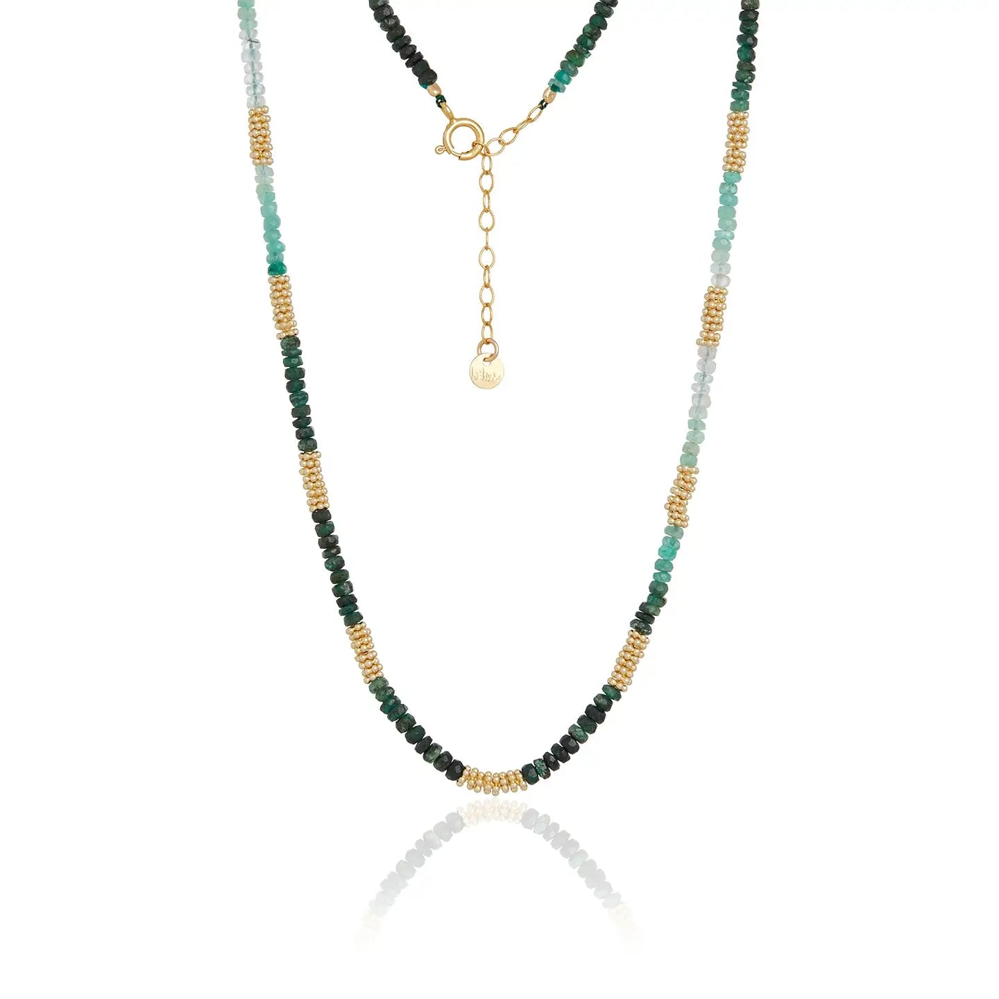 Mabel Chong Emerald Choker