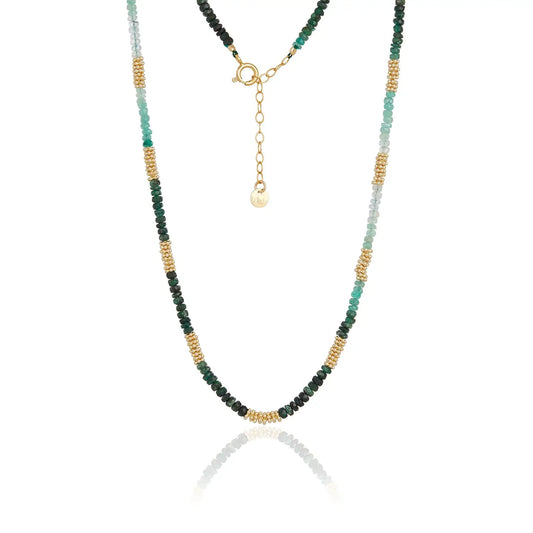 Mabel Chong Emerald Choker