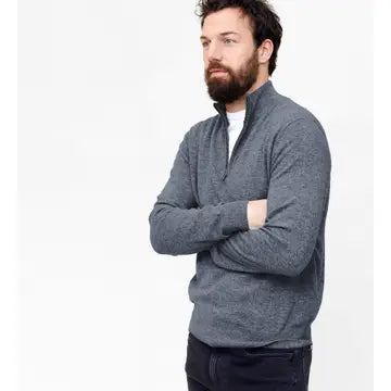 State Cashmere 1/4 Zip Cashmere Pullover