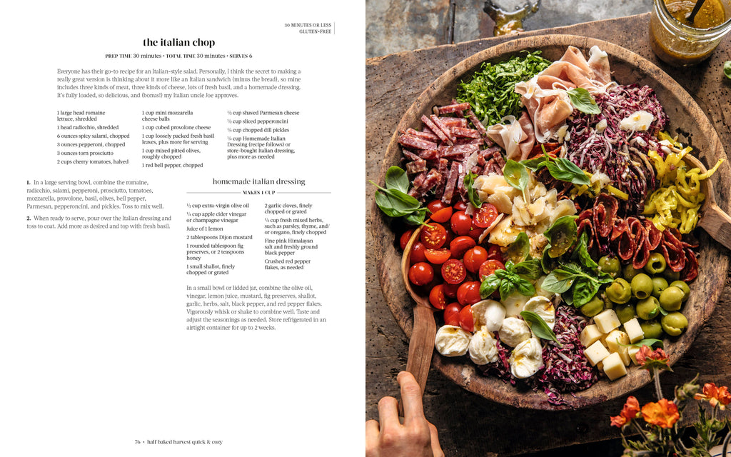 Half Baked Harvest Quick & Cozy Cookbook