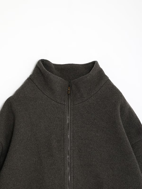 Evam Eva Press Wool Blouson Coat