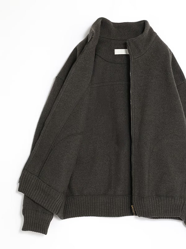Evam Eva Press Wool Blouson Coat