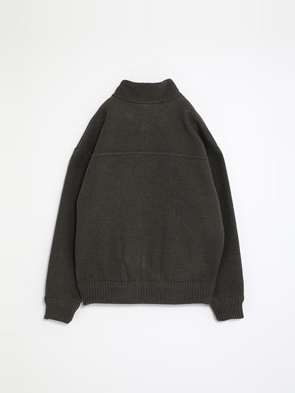 Evam Eva Press Wool Blouson Coat