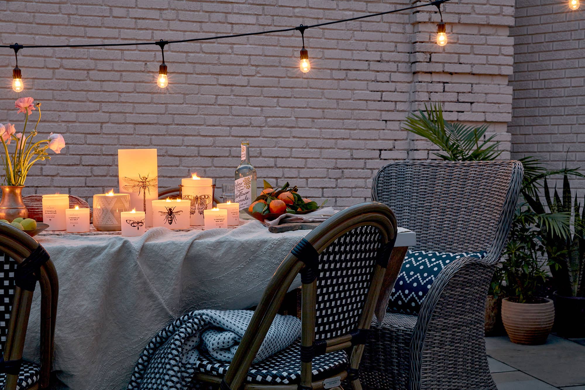 Skeem Citronella 3-Wick Candle
