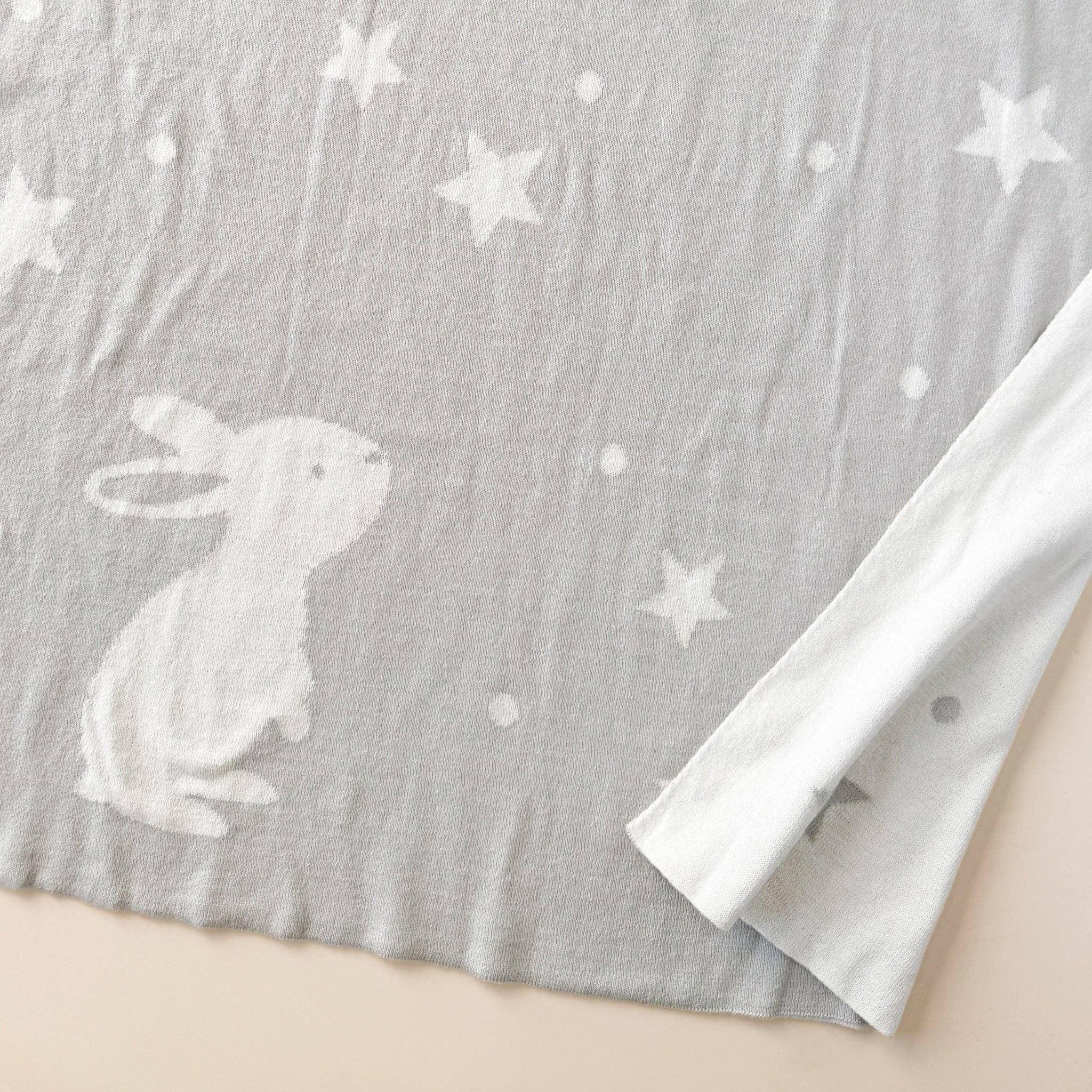 The Blueberry Hill Organic Cotton Bunny Blanket