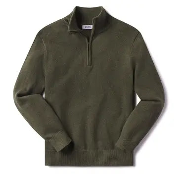 Pura Men's Cotton 1/4 Zip Pullover