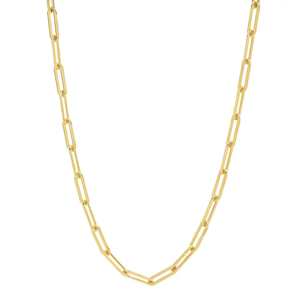 Ofina Bold Paperclip Necklace