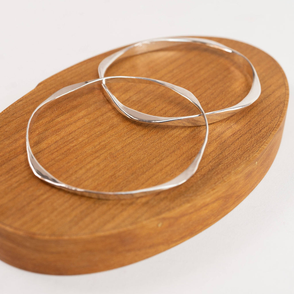 Mark Ehrmann Sterling Silver Bangle Bracelets