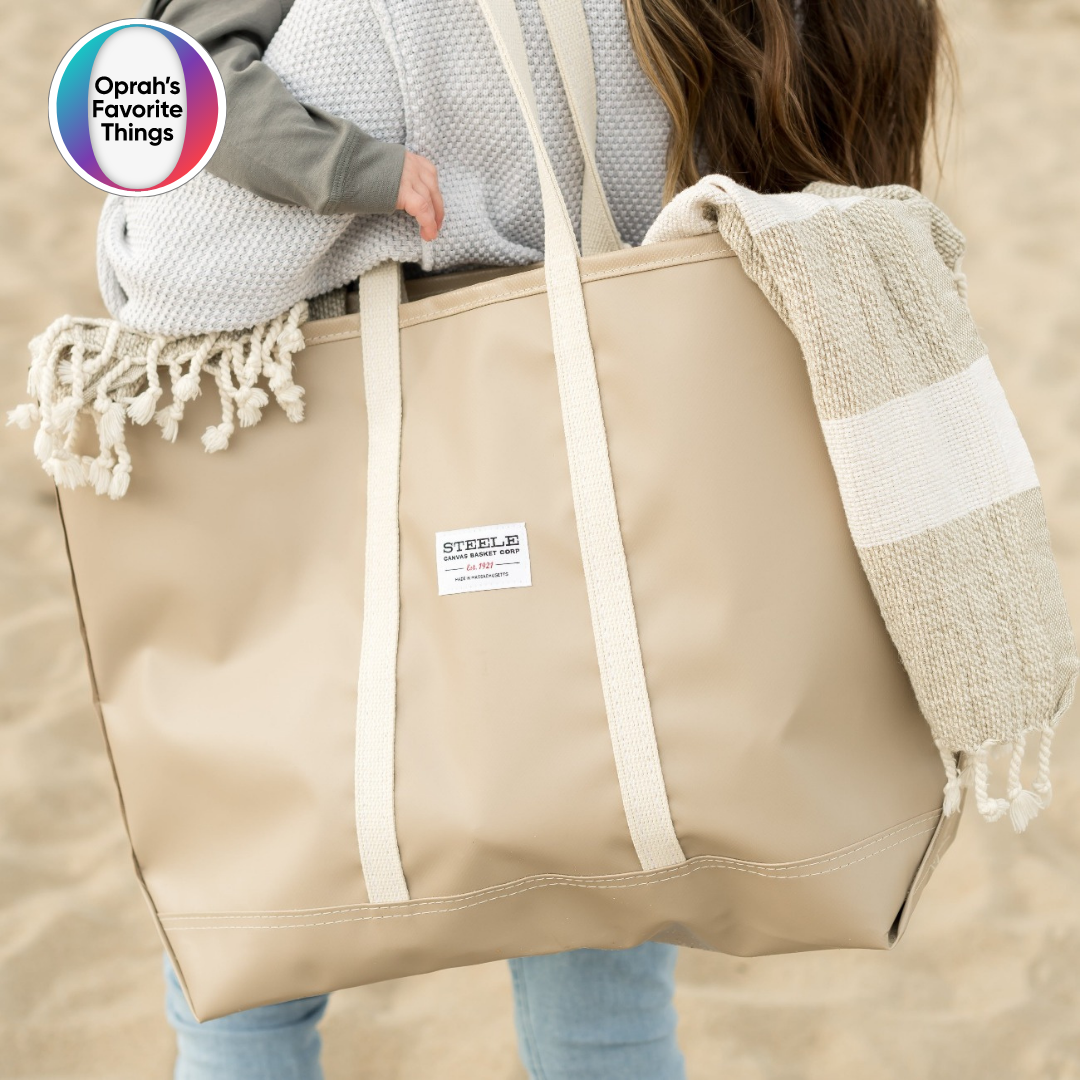 Steele Beach Tote -Tan