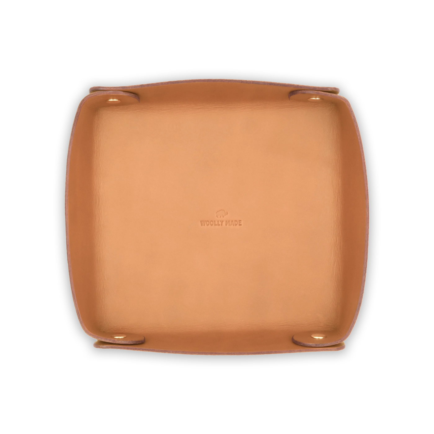 Woolly Made Leather Valet Tray