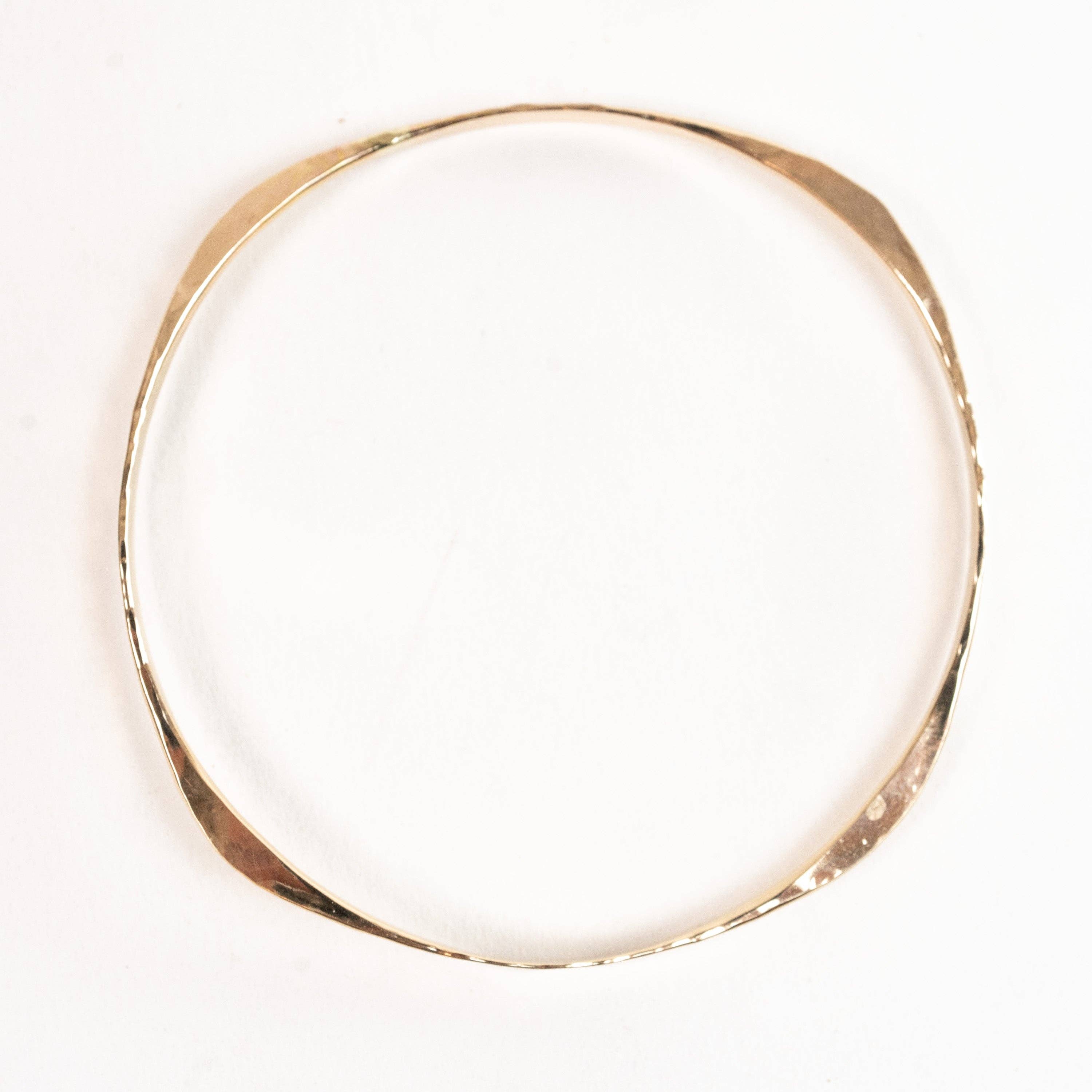 Mark Ehrmann Custom Bangle Bracelet in Gold