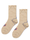 Hansel from Basel Heart Cross-stitch Socks