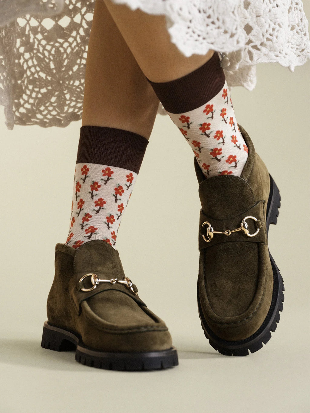 Hansel from Basel Wallflower Socks