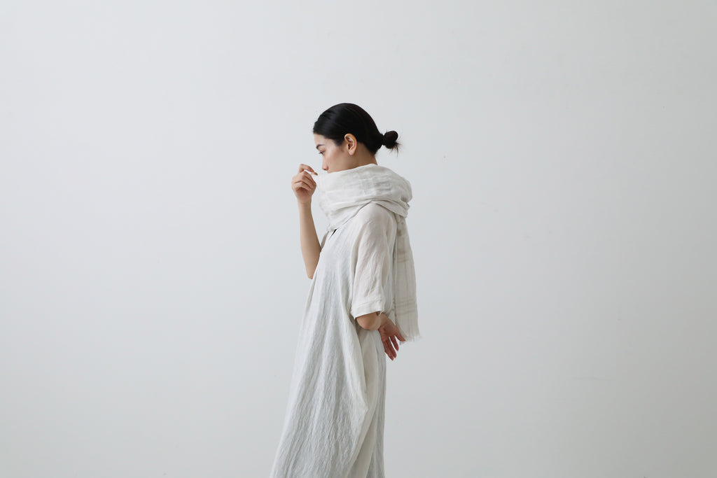 Evam Eva Linen/Silk Stole