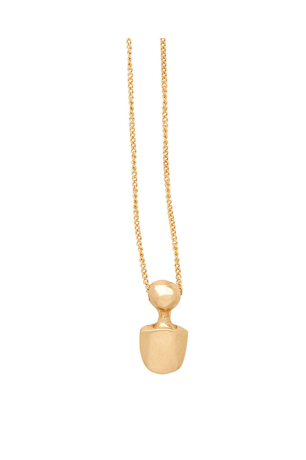Julie Cohn Petite Amulet Bronze Pendant Necklace