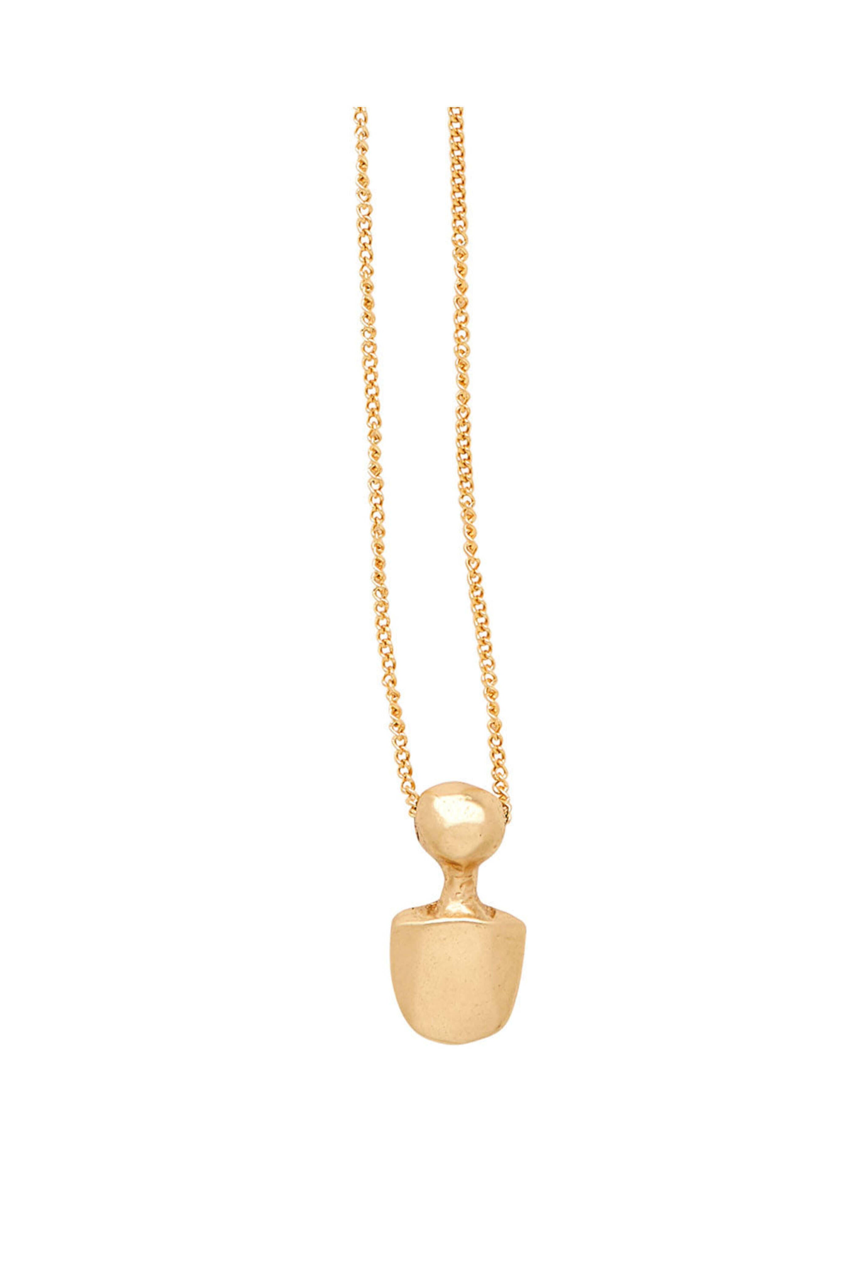 Julie Cohn Petite Amulet Bronze Pendant Necklace