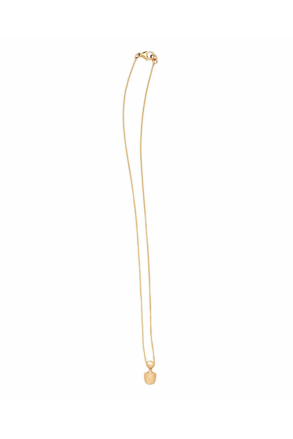 Julie Cohn Petite Amulet Bronze Pendant Necklace