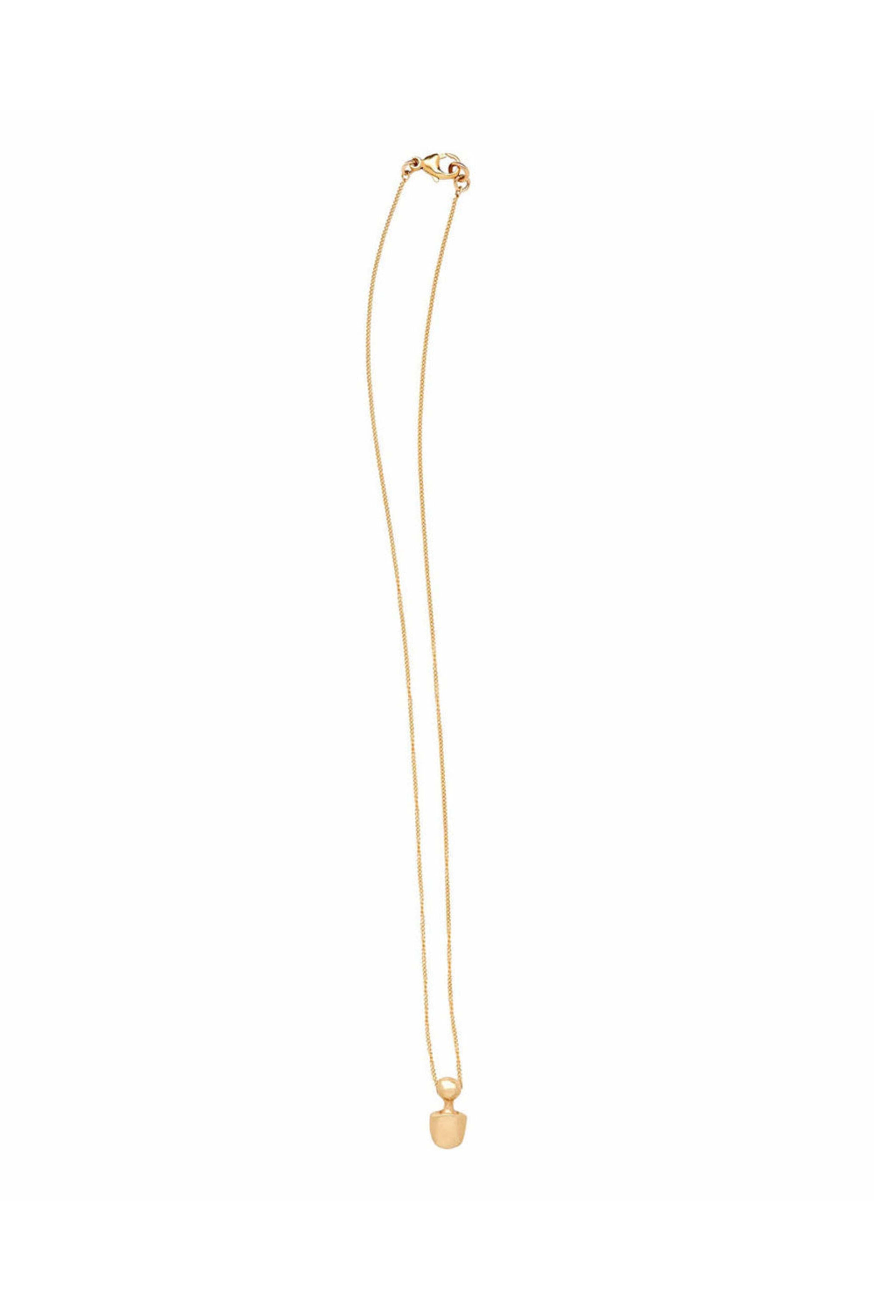 Julie Cohn Petite Amulet Bronze Pendant Necklace