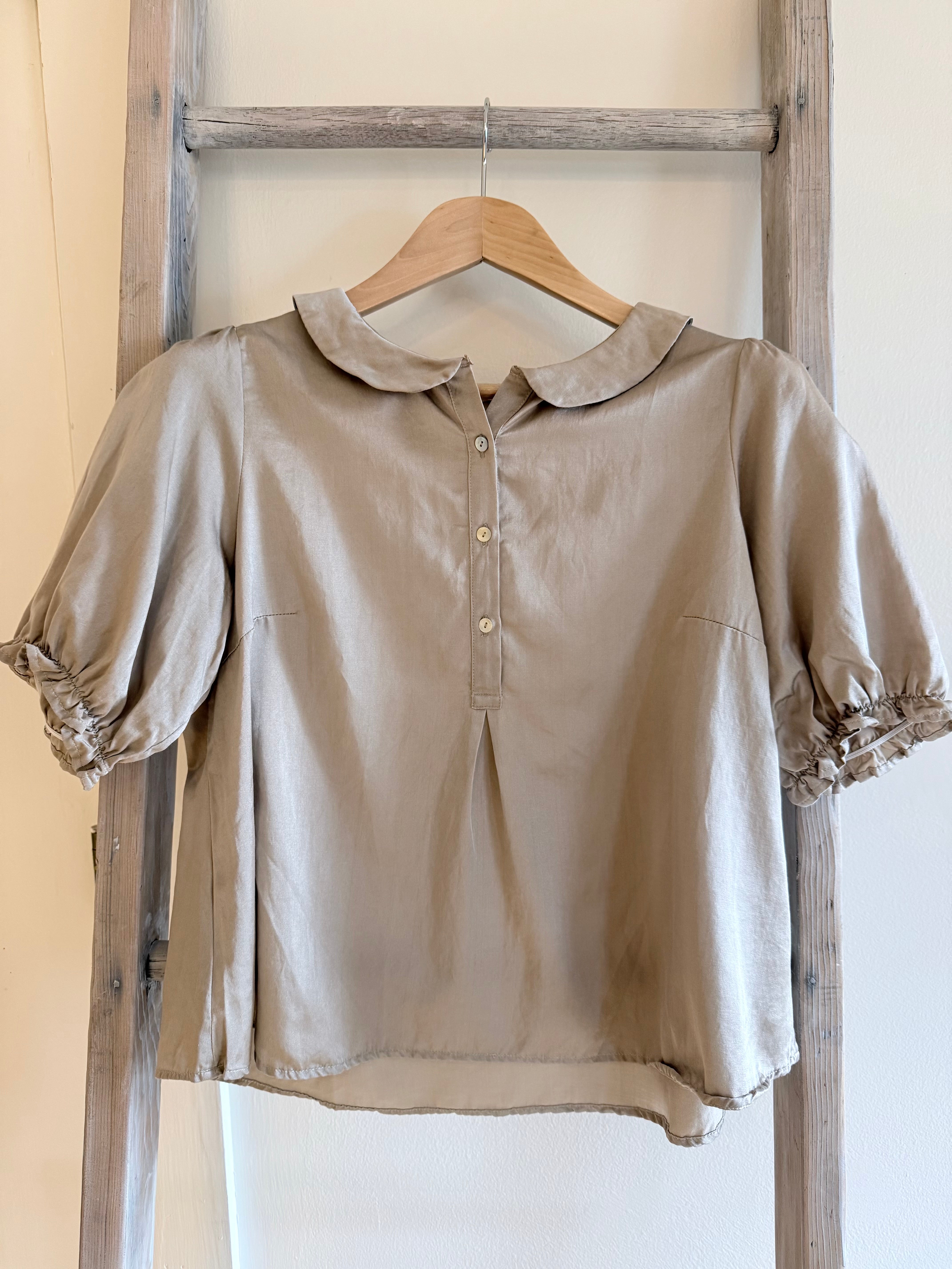 Sula Satin Sweet Blouse – Mysa Vermont