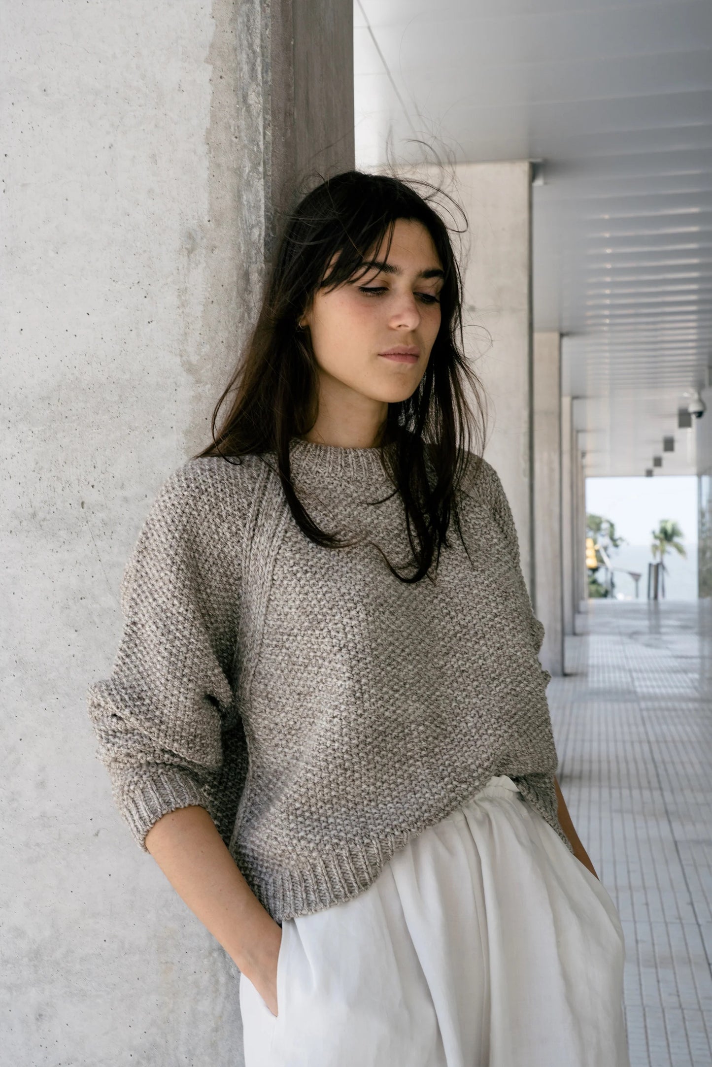 ound Wool Naca Jumper